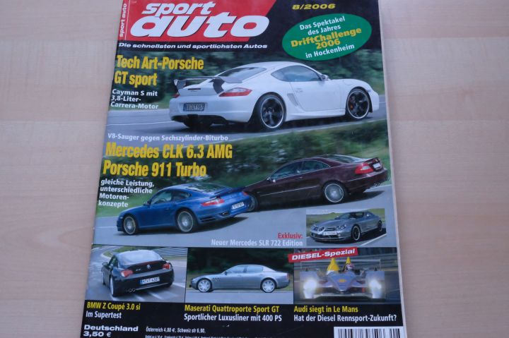 Deckblatt Sport Auto (08/2006)